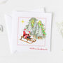 Christmas Card Santa Ideal For Grandchildren, thumbnail 1 of 7