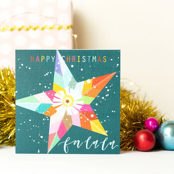 Christmas Star Greetings Card, 5 of 5