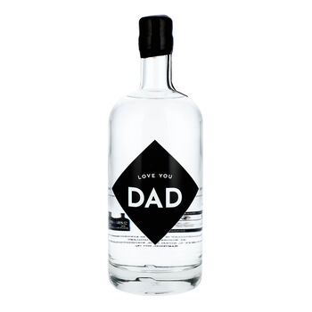 Love You Dad Gin/Vodka Alcohol Bottle, 2 of 5