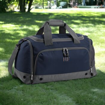 Personalised Mens Holdall Sports Bag, 6 of 8