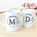 Personalised Parents Initial Monogram Mugs By Chips Sprinkles Notonthehighstreet Com