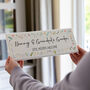 Personalised Wildflower Garden Sign Gift For Grandparents, thumbnail 1 of 5