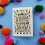 Papercut Husband Christmas Card, thumbnail 4 of 6