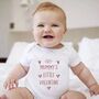Personalised Valentines Baby Vest, thumbnail 1 of 2