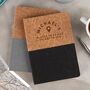 Personalised Vegan Cork Travel Journal For Him, thumbnail 1 of 7