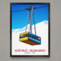 Valmalenco Ski Resort Poster, thumbnail 1 of 6