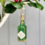 Christmas Sequin Glass Gin Bauble, thumbnail 3 of 3
