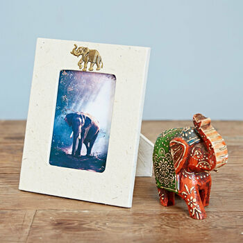 Handmade Elephant Dung Photo Frames, 8 of 10