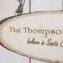Personalised Decorative Family Christmas Hanging Sign, thumbnail 2 of 3