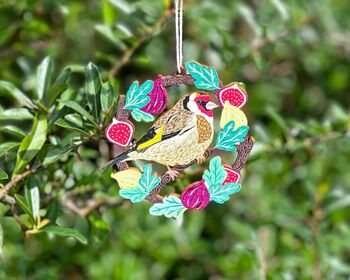 Goldfinch And Figs Decoration, 2 of 4