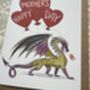 Dragon Mother's Day Card, thumbnail 3 of 3