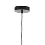 Caspar Smoked Grey Glass Pendant Light, thumbnail 3 of 4