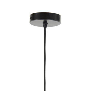 Caspar Smoked Grey Glass Pendant Light, 3 of 4