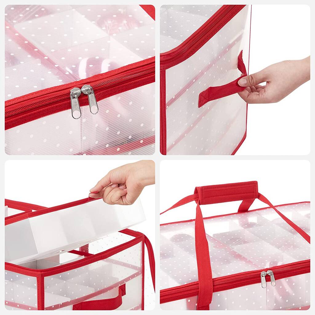 Decorations Storage Box Bag With 128 Modular Slots By Momentum