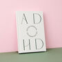 ADHD Any Day Hyper Day A5 Lined Notebook, thumbnail 4 of 9