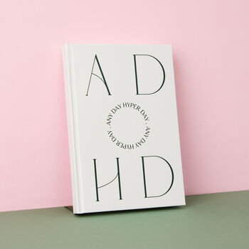 ADHD Any Day Hyper Day A5 Lined Notebook, 4 of 9