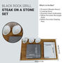 Black Rock Grill Sizzling Lava Hot Stone Cooking Set, thumbnail 2 of 6