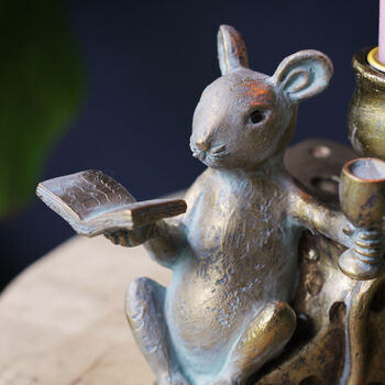 Cheese And Wine Mouse Candlestick, 4 of 5