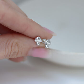Toadstool Stud Earrings, 3 of 7