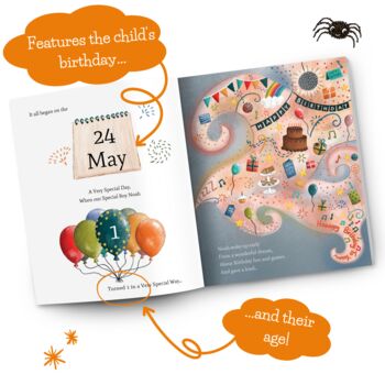 'The Birthday Boo!' Personalised Storybook – A Birthday Gift From Mum, 4 of 12
