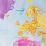 'Be An Explorer' Childrens Illustrated Map Hanging, thumbnail 6 of 8