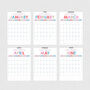 2026 Monthly Wall Planner Individual Pages, thumbnail 10 of 10
