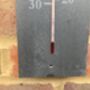 Garden Slate Thermometer 45cm Outdoor Temperature Gauge Wall Mounted, thumbnail 4 of 5