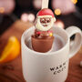 Santa And Bell Hot Chocolate Spoon, thumbnail 1 of 3