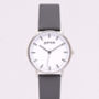 New Collection Silver Vegan Leather Watch, thumbnail 8 of 12