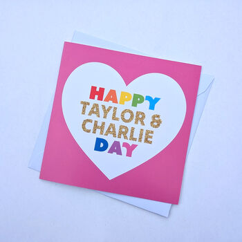Personalised Anniversary Card, 3 of 4
