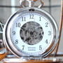 Fathers Day Personalised Pocket Watch Mechanical, thumbnail 5 of 5