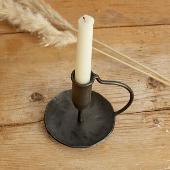 Nero Iron Candle Holder, 2 of 4