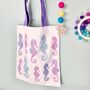 Cute And Fun Children's Bags With Flamingos Or Seahorses, thumbnail 2 of 2