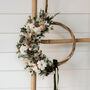 Winter White's Dried Flower Christmas Wreath, thumbnail 1 of 6