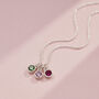 Family Birthstone Charm Necklace, thumbnail 2 of 8