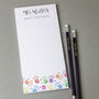 Personalised Teacher Tear Off Notepad And Pencils, thumbnail 5 of 6