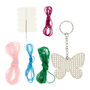 Stitch Your Own Wooden Butterfly Keyring, thumbnail 5 of 5