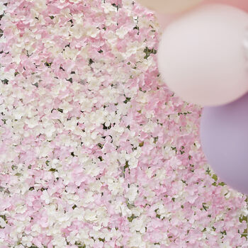 Pink And White Flower Wall Backdrop Tile Wedding Party Event, 3 of 3
