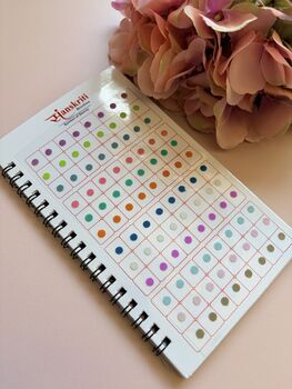 Plain Round Pastel 960 Bindis Booklet, 10 of 12