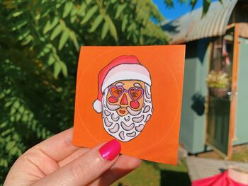 Friends Secret Santa Gift Wrap And Card Set, 6 of 10