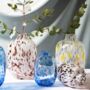 Multicoloured Speckled Glass Vase, thumbnail 5 of 6