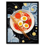 Noodles And Doodles Ramen Food Kitchen Wall Art Print, thumbnail 5 of 6
