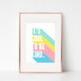 It's Cool To Be Kind Print, thumbnail 4 of 5