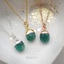 Emerald May Birthstone Necklace, thumbnail 4 of 11