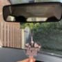 Bad Bitches Are Bad Drivers Rearview Mirror Car Accessory Charm, thumbnail 4 of 6