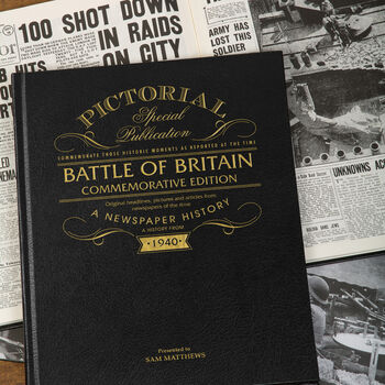 Battle Of Britain Personalised War History Deluxe Book, 2 of 12