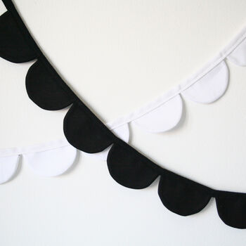 Scallop Fabric Bunting, 3 of 4