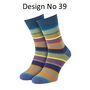 High Quality Cotton Mix Multi Colour Striped Socks, thumbnail 8 of 12