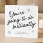 Good Luck In Your Exams Positive Message Card, thumbnail 2 of 3