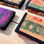 Handmade Rice Sack Wallet Fair Trade Recycled, thumbnail 11 of 12